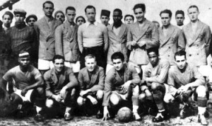 La nazionale marocchina el 1940 (da http://mangin2marrakech.canalblog.com)